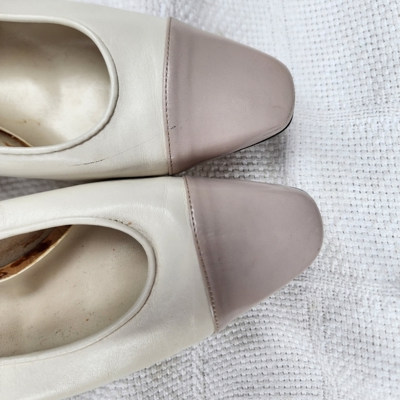Studio‎ Donna two tone leather pumps 8.5 - Picture 7 of 8
